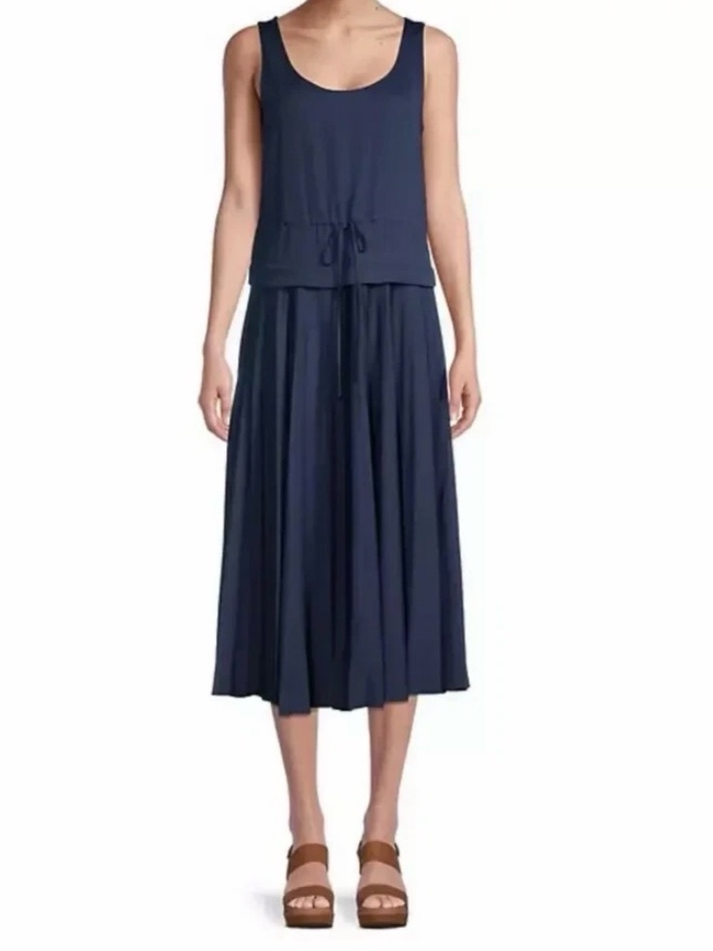 NWT Theory Sailor Pleated Dress Size M
